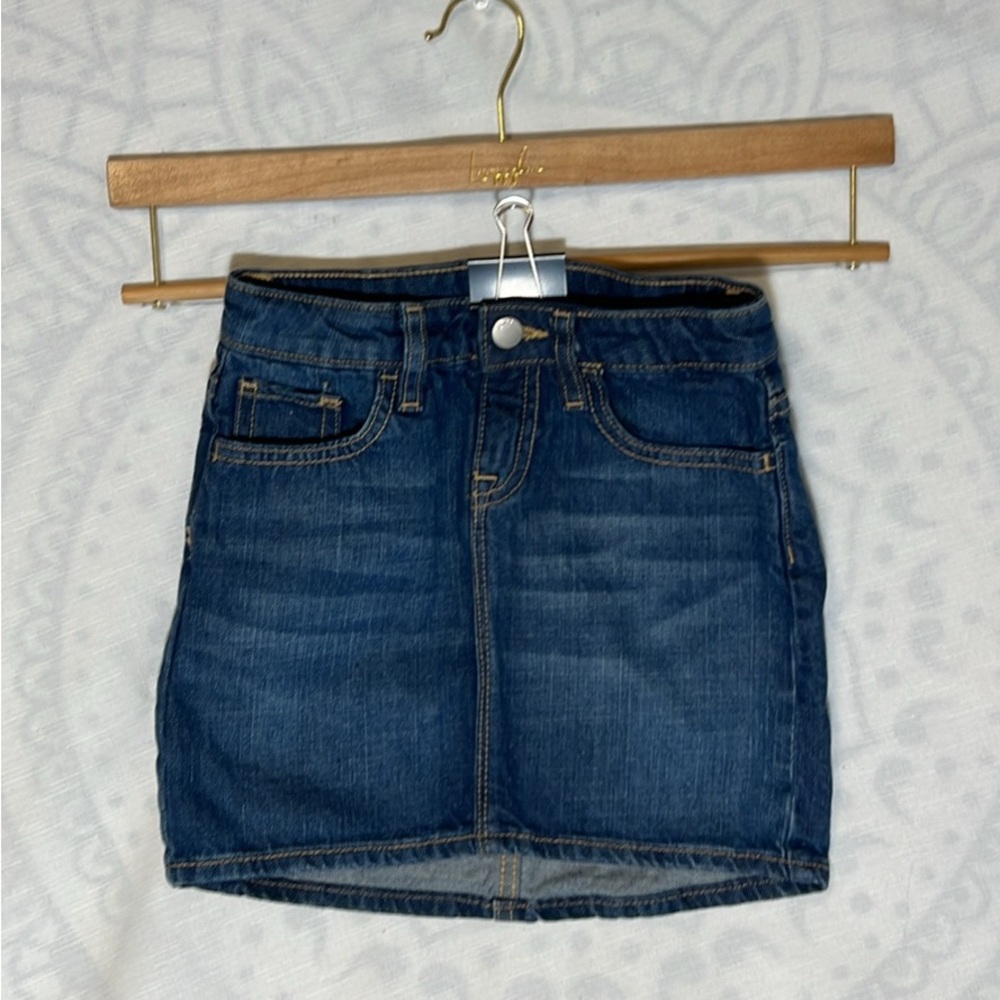 GAP Dark Blue Denim Pencil Skirt